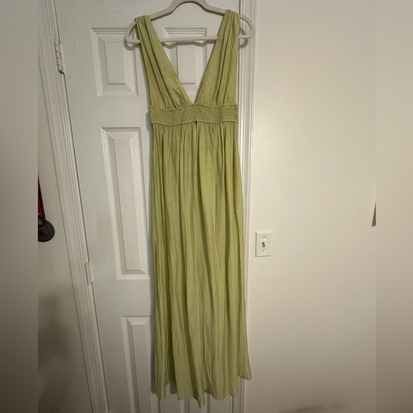Light Green Maxi Dress - Picture 1 of 4